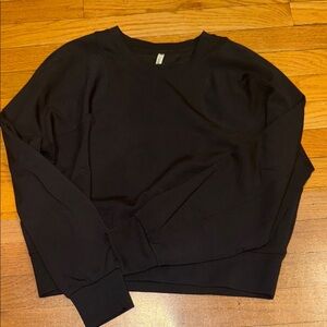 HALARA Black Crop Top